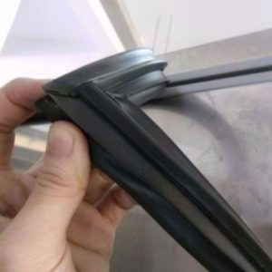 borracha porta da geladeira